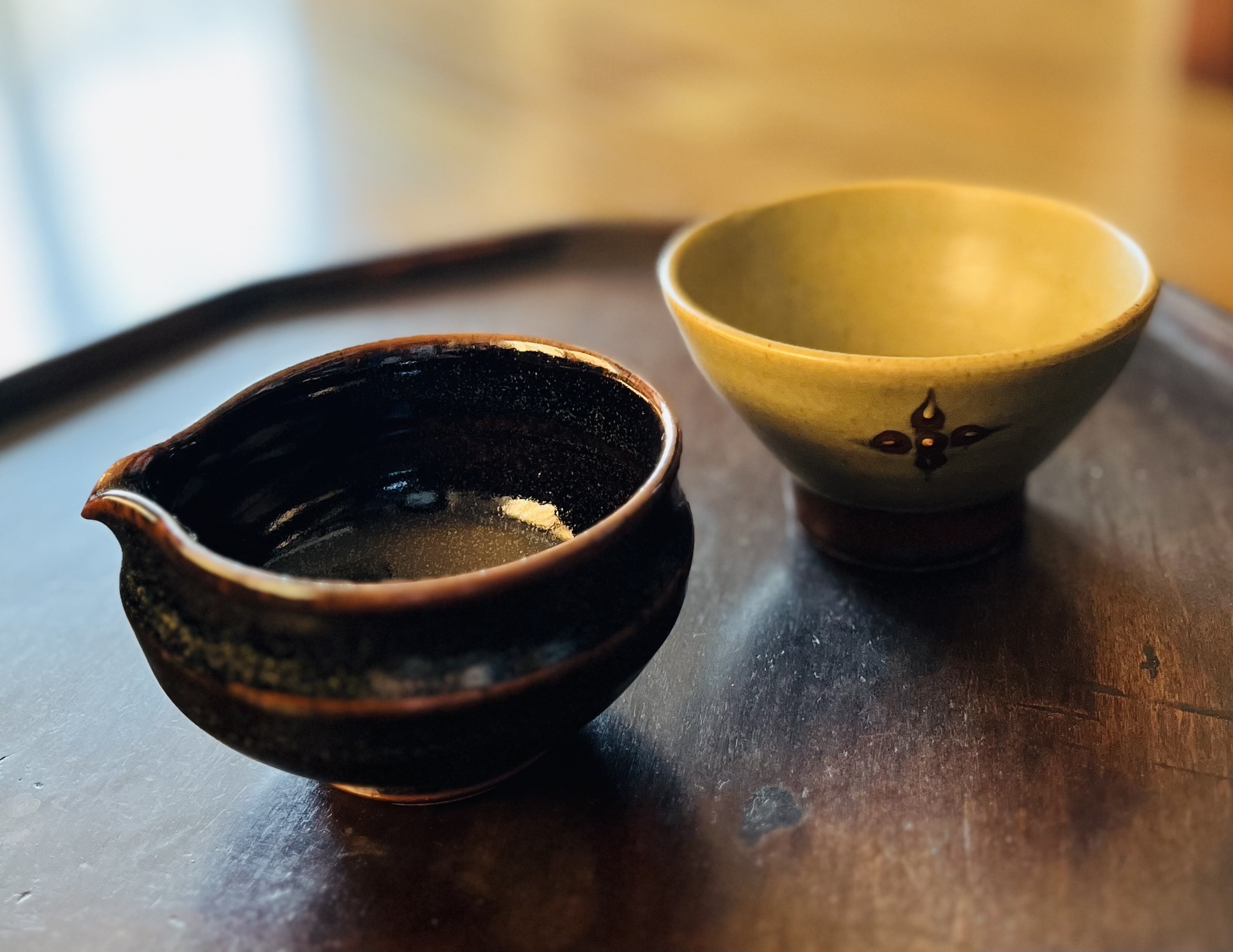 袖師窯　尾野俊朗　茶碗　民藝　山陰　島根 袖師窯 尾野俊朗 茶碗 民藝 山陰 島根 【公式通販】